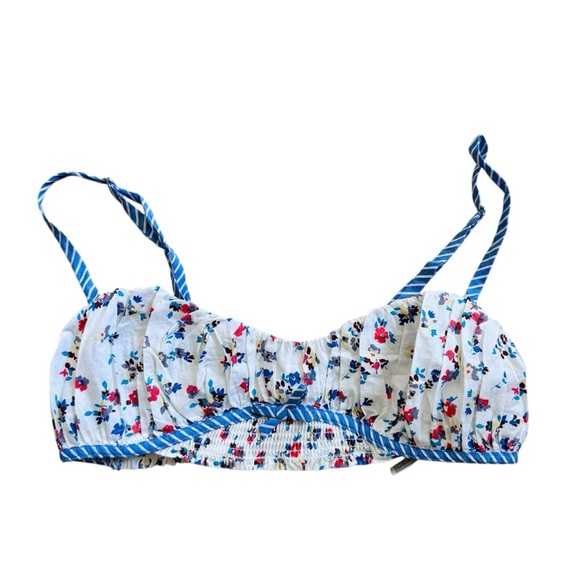 LyreBird Anthropologie Printed Cotton Bra NEW - Picture 5 of 7